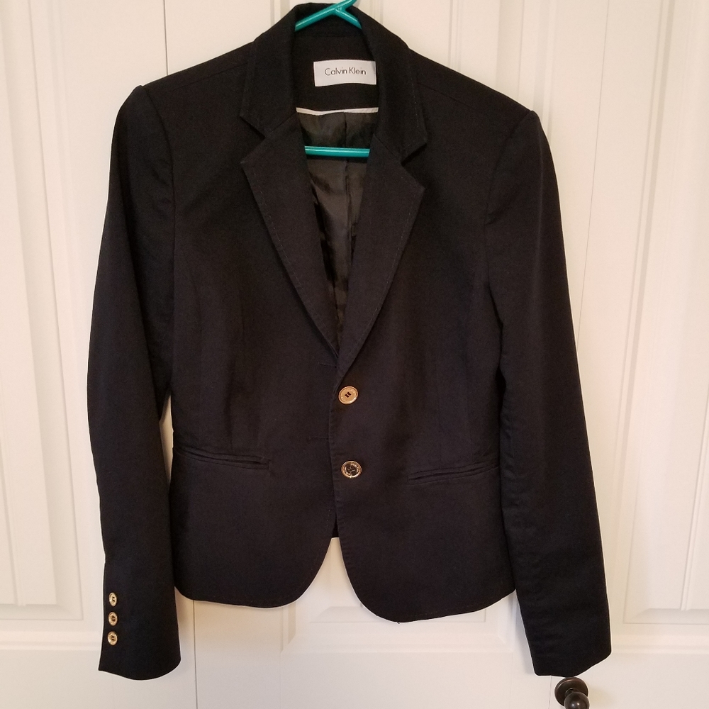 Calvin Klein navy blazer